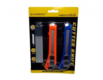 KIT 2 TRINCHETAS CON REPUESTOS