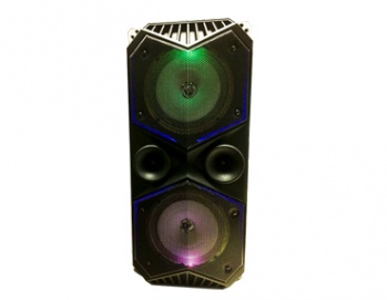 CAJA ACTIVA DOS BOCINAS 6.5" CON MICROFONO