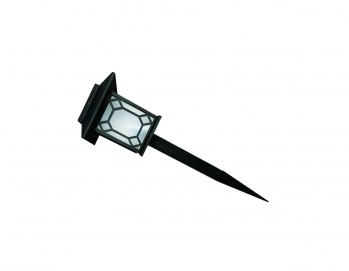 LAMPARA DE JARDN SOLAR 47 CM 2 UNIDADES