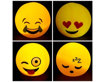 VELADORA LED EMOJI
