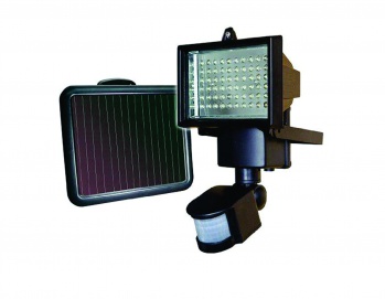 LUZ LED SOLAR EXTERIOR CON SENSOR 60 LED 30W