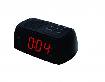 RADIO RELOJ DESPERTADOR PORTATIL AM/FM