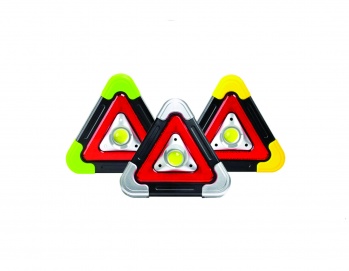 BALIZA SOLAR RECARGABLE CON POWER BANK 19 CM