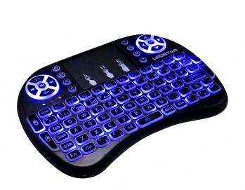 TECLADO WIRELESS CON LUZ LEDSTAR