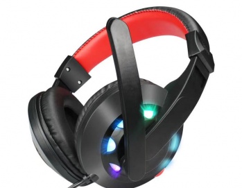 AURICULAR GAMER CON LUZ Y MICROFONO